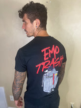 Load image into Gallery viewer, &quot;EMO TRASH&quot; BLACK T-SHIRT