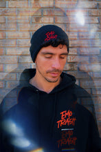 Load image into Gallery viewer, FELICITY "EMO TRASH" UNISEX BEANIE (BLACK)