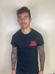 "EMO TRASH" BLACK T-SHIRT