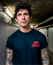 Load image into Gallery viewer, &quot;EMO TRASH&quot; BLACK T-SHIRT