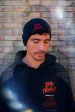 Load image into Gallery viewer, FELICITY "EMO TRASH" UNISEX BEANIE (BLACK)