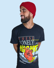 Load image into Gallery viewer, &quot;Lonely Nights&quot; Oversized Vintage Fit Tee (Exclusive Drop)
